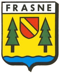 Le blason actuel de Frasne