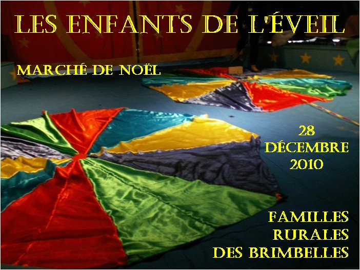 Marché de Noël : l'École de cirque Va et Vient de Crotenay (Jura)