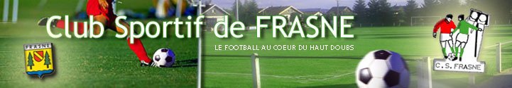 Football : Club sportif de Frasne