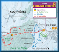 Pistes à Frasne