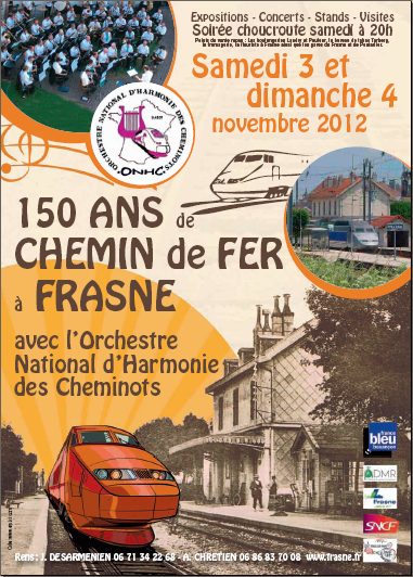 150 ans de chemin de fer  Frasne