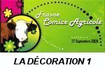 La décoration du village