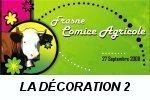 La décoration du village