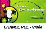 Troupeau de vaches dans la Grande Rue