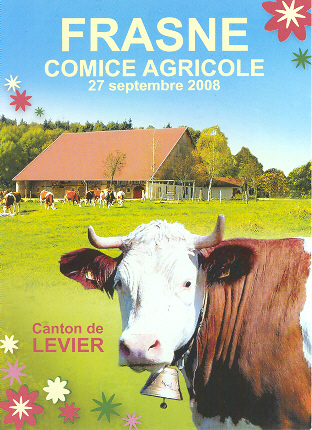 Carte du comice agricole de Frasne
