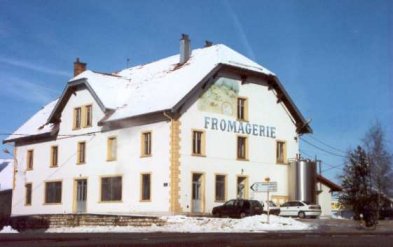 La fromagerie de Frasne dans le Doubs