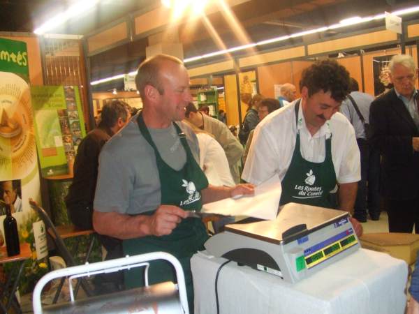 La coopérative de Frasne au Salon Paris Fermier (octobre 2006)