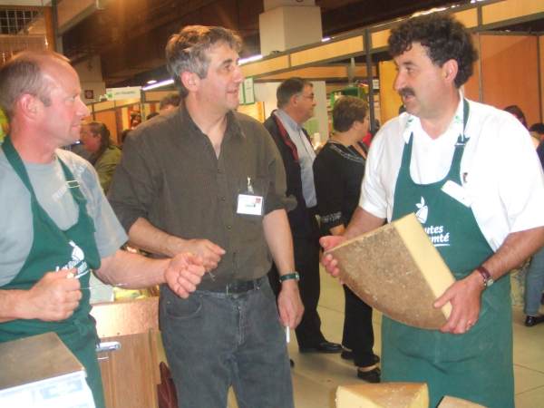 La coopérative de Frasne au Salon Paris Fermier (octobre 2006)