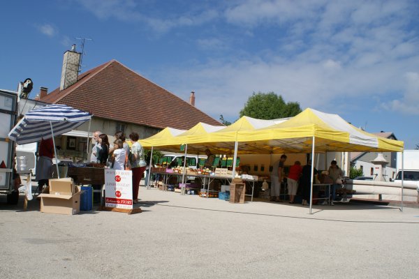 Le marché hebdomadaire