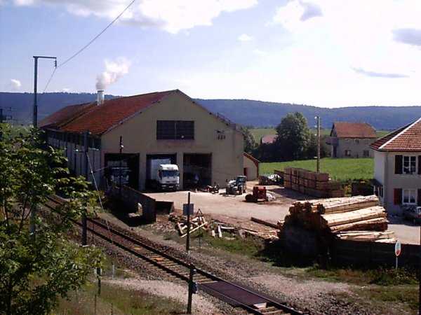 L'usine de la SPPS à Frasne (Doubs)