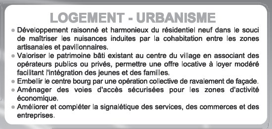 Logement - Urbanisme