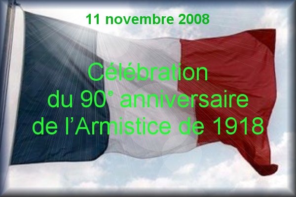 Des photos du 90e anniversaire de l'Armistice à Frasne