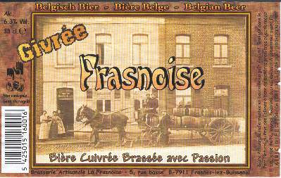 Frasnoise : une bière belge