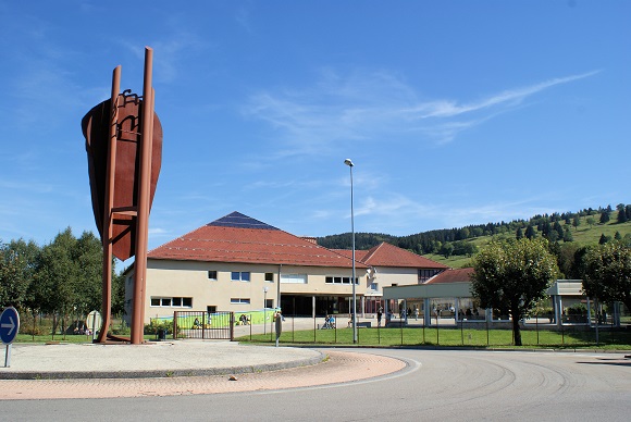 Le rond-point André Malraux à Pontarlier